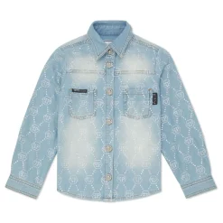 Denim Shirt Ls MONOGRAM