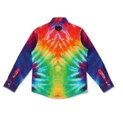 Denim Shirt Ls Tie Dye