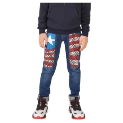 Dżinsy Slim Fit w kolorze niebieskim