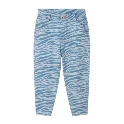 Dżinsy Slim Fit w zwierzęcy wzór