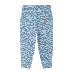 Dżinsy Slim Fit w zwierzęcy wzór