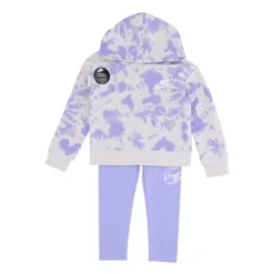 Dresowy Komplet: Bluza z Kapturem i Legginsy Cloud Wash
