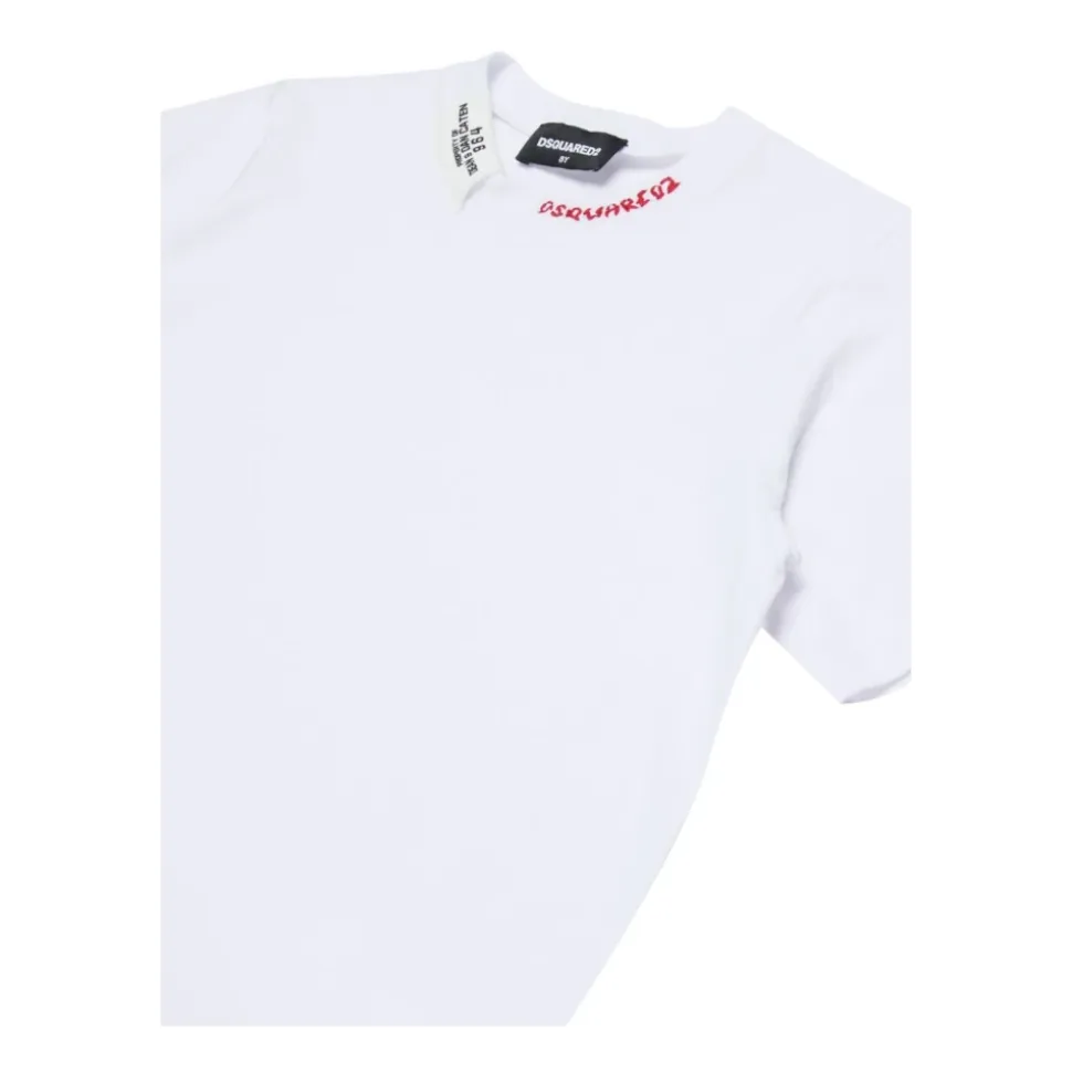 Dsquared2 T-shirty i Polo Biały