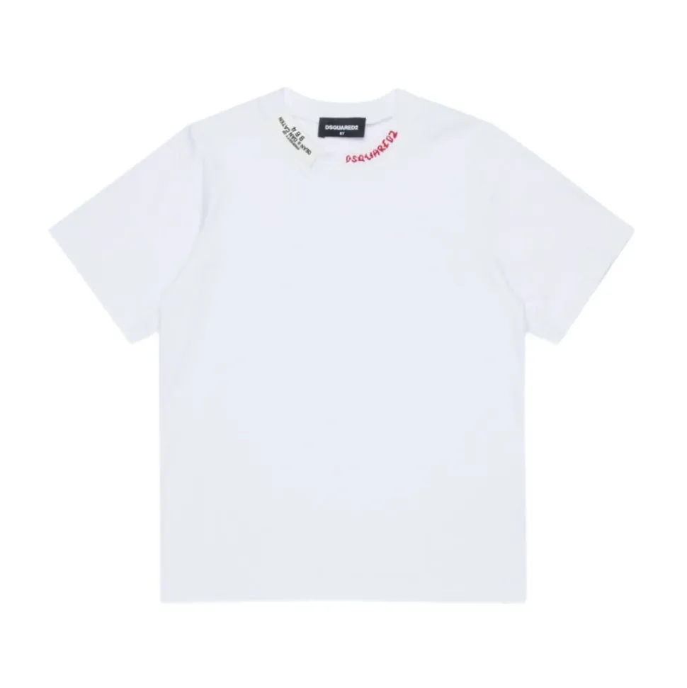 Dsquared2 T-shirty i Polo Biały