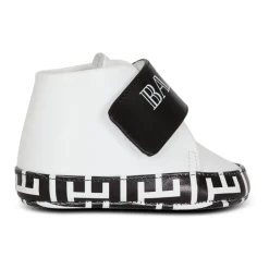 Dwukolorowe Sneakersy z Logo Vintage
