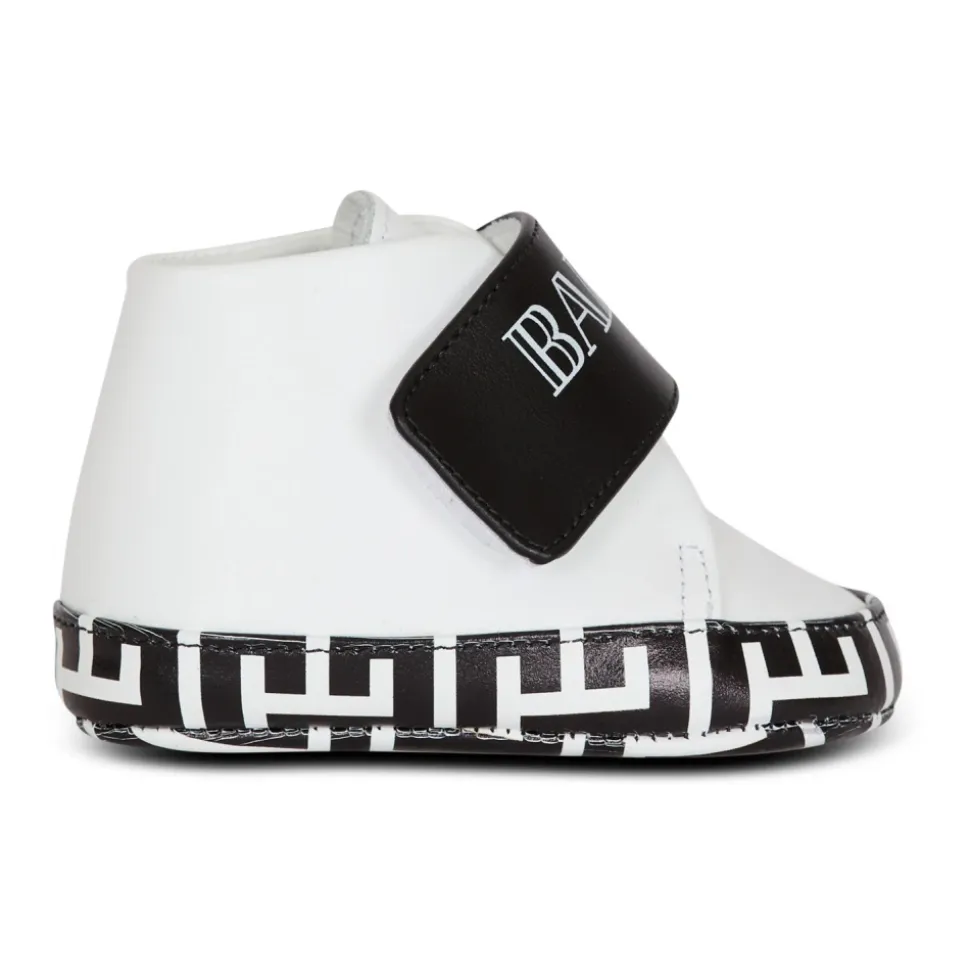 Dwukolorowe Sneakersy z Logo Vintage