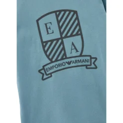 Dwuopak koszulek z dżerseju z dużym logo ASV Emporio Armani