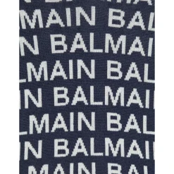 Dzianinowa Bluza z Kapturem z Logo