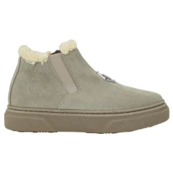 Eco Shearling Suede Anckle Boots