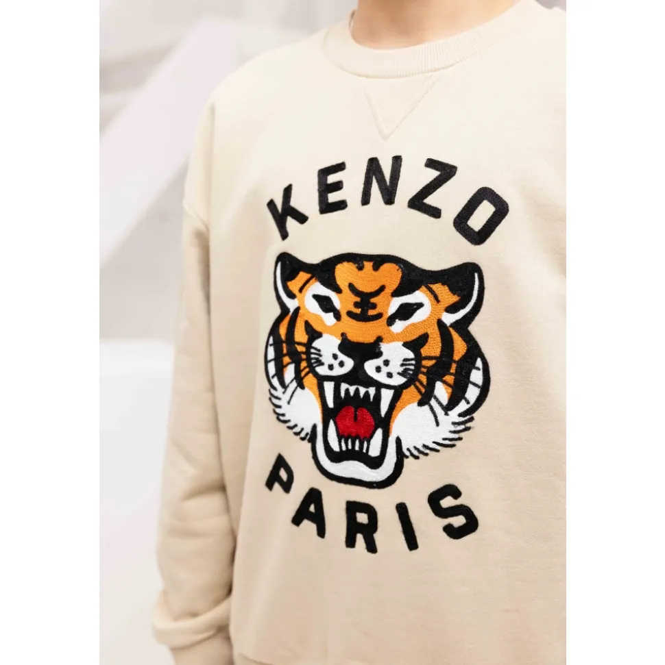 Embroidered Tiger Sweater