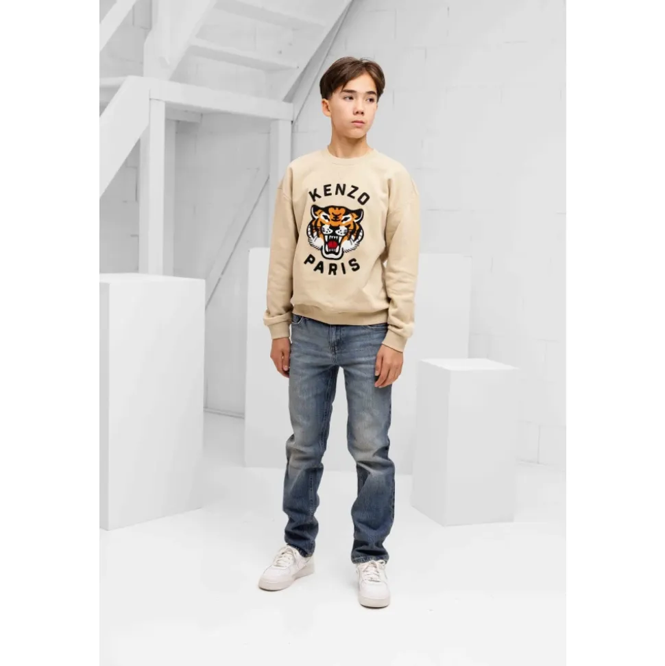 Embroidered Tiger Sweater