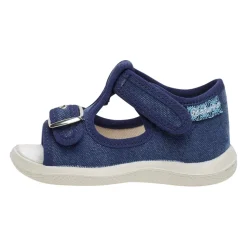 Fabric open toe sandals PAROS