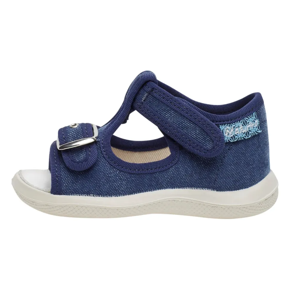 Fabric open toe sandals PAROS