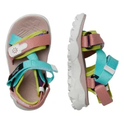 Faux-leather and fabric sandals NAZCA 2 JUNIOR.