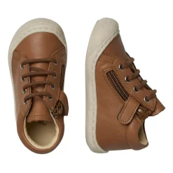 First-steps leather shoes with zipper COCOON ZIP