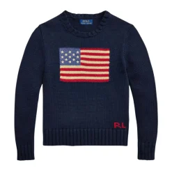Flag Crewneck Sweater