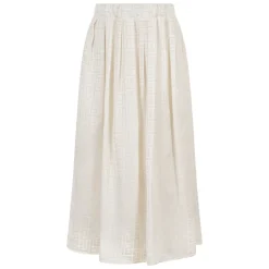 Geometric Logo Trapeze Skirt