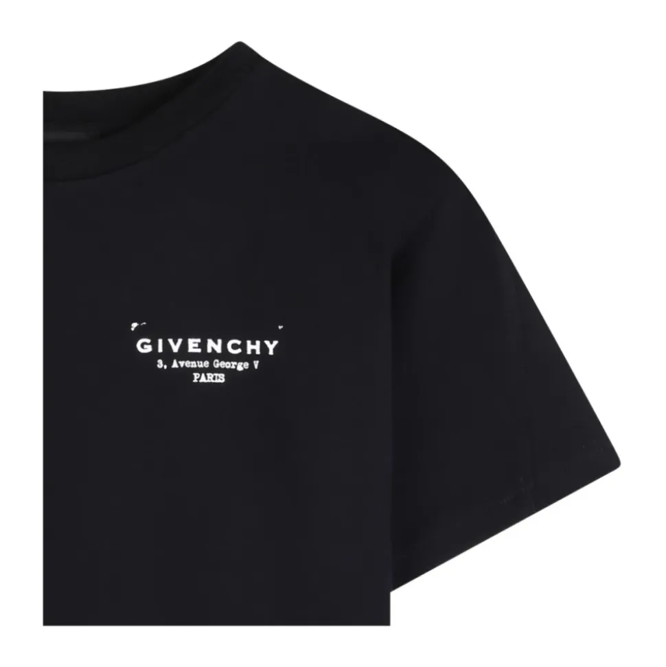 GIVENCHY KIDS T-shirty i polo Czarny