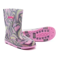 Glitter Rubber Boot