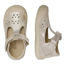 Half-closed leather sandals INDIS