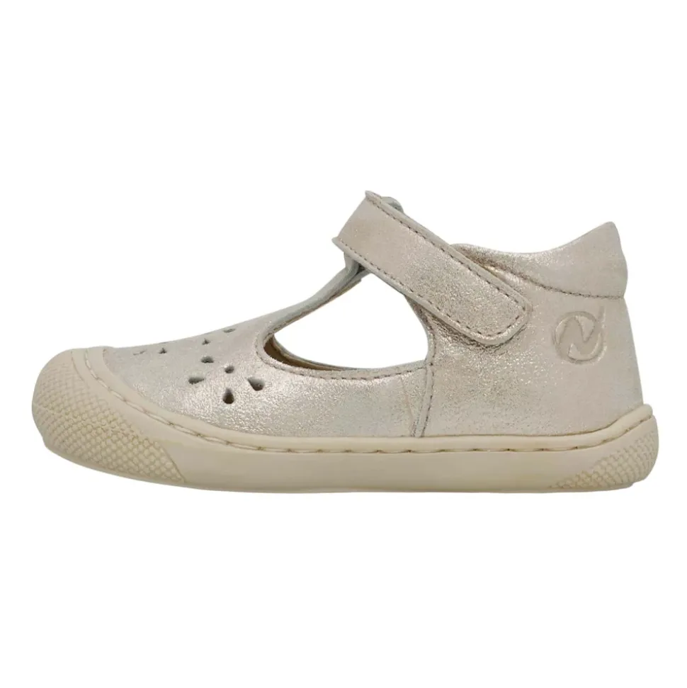 Half-closed leather sandals INDIS