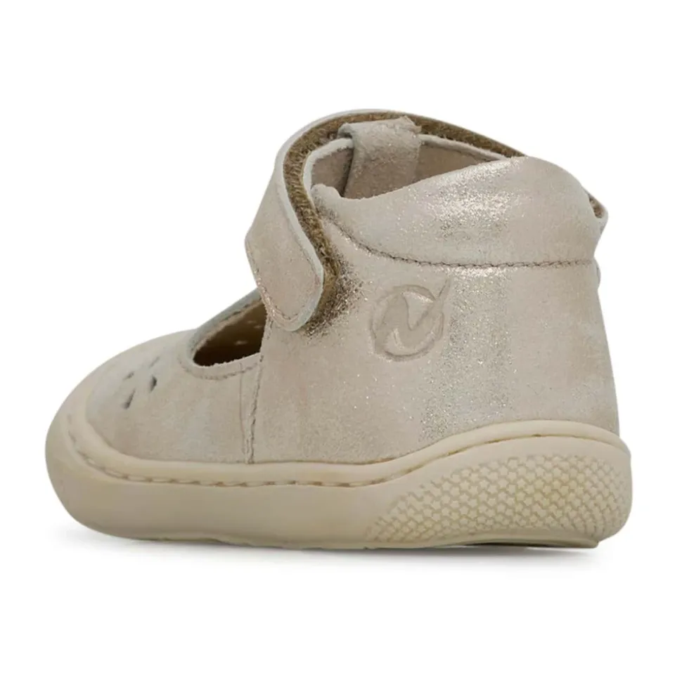 Half-closed leather sandals INDIS