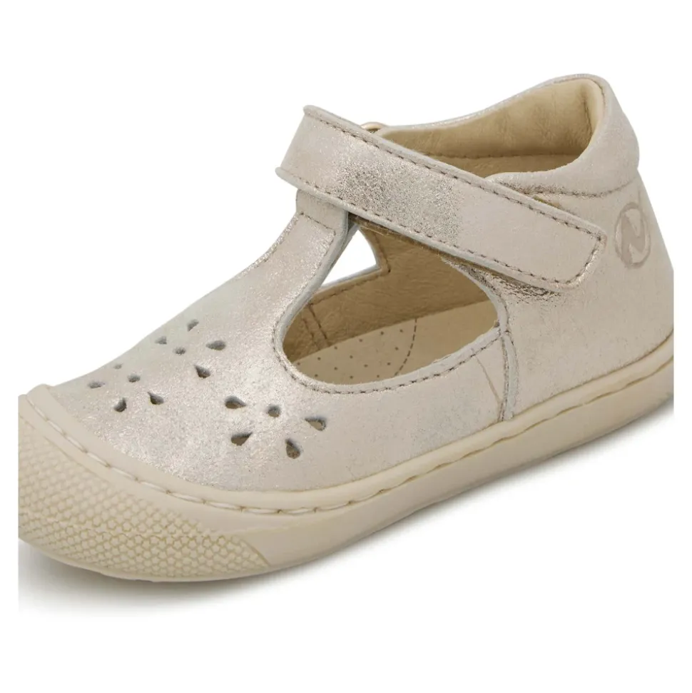 Half-closed leather sandals INDIS