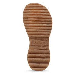 Half-closed leather sandals SEE