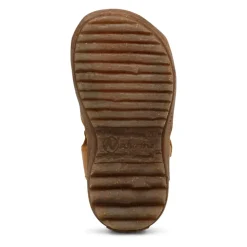 Half-closed leather sandals SEE