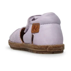 Half-closed leather sandals SEE