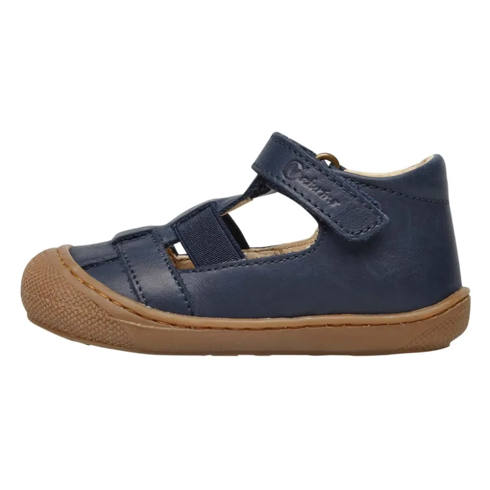 Half-closed sandals with elastic insert LANGEN