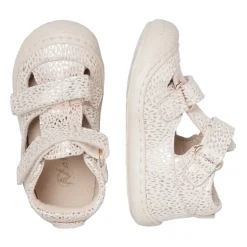 Half-closed suede sandals PUFFY