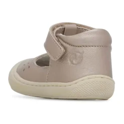 Half-closes laminted leather sandals INDIS