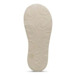 Half-closes leather sandals INDIS