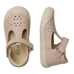 Half-closes leather sandals INDIS