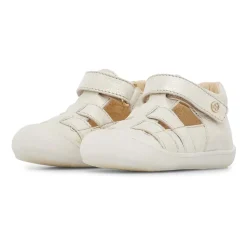 Half-open leather sandals BEDE