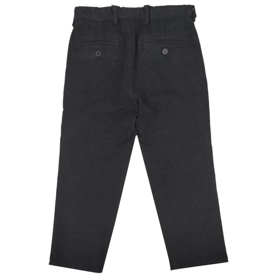 Herringbone Cotton Trousers