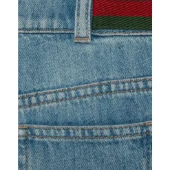 Jeansy Denim z Detalem Web