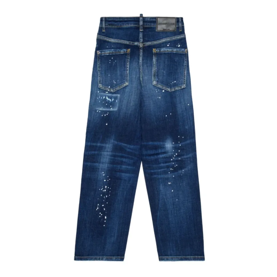 Jeansy o prostych nogawkach