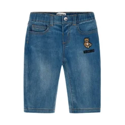 Jeansy z bawełnianego denimu