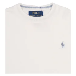 Koszula Polo Sweter z Krótkim Rękawem z Bawełny