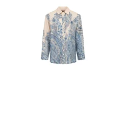 Koszula Poplinowa w Paisley