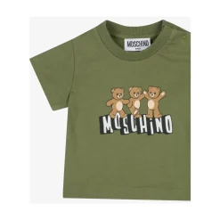 Koszulka z dżerseju bawełnianego z misiem Teddy Bear