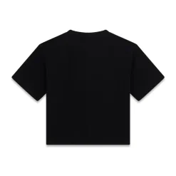 Krótki T-Shirt Midi z Krótkim Rękawem