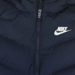 Kurtka Sportowa Nike z Syntetycznym Wypełnieniem, Kolor Granatowy