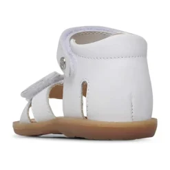 Leather sandals with hearts FIRUN