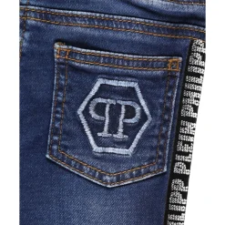 Legginsy jeansowe ze stretchem