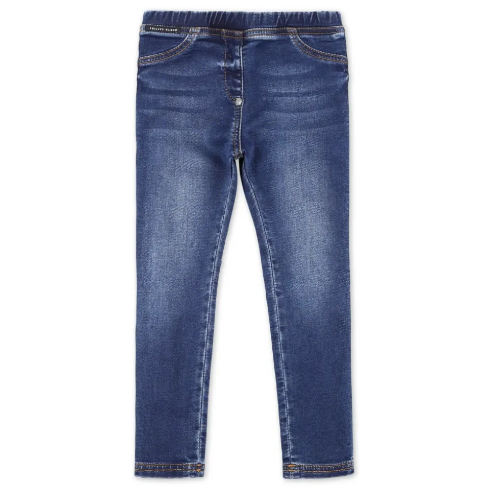 Legginsy jeansowe ze stretchem