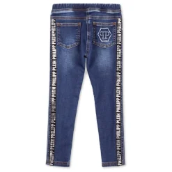 Legginsy jeansowe ze stretchem