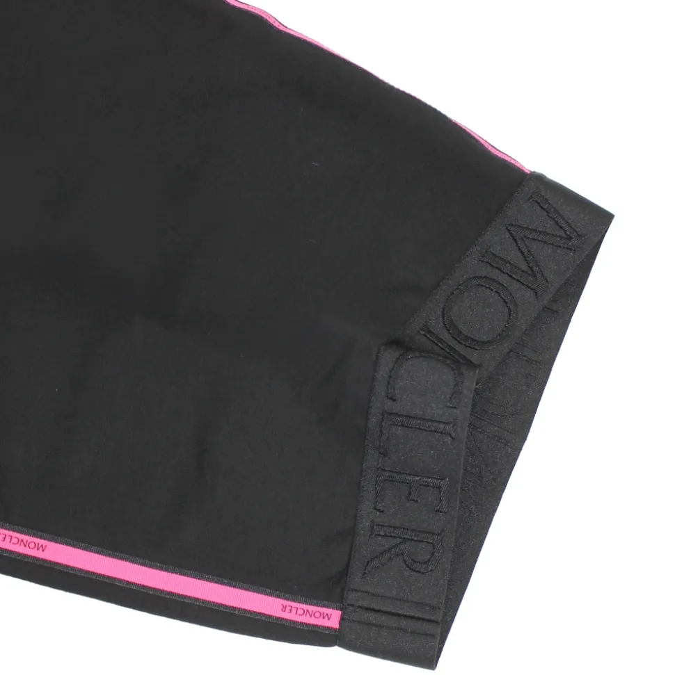 Legginsy z Kontrastowymi Bocznymi Pasami